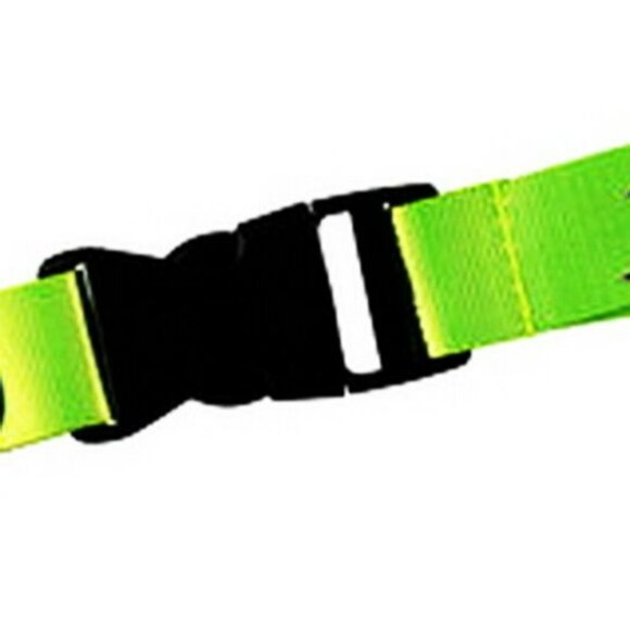 BYU Cougars ID Lanyard Premium 2-Sided Bright Lime Green NCAA Licensed Merch - Picture 3 of 3